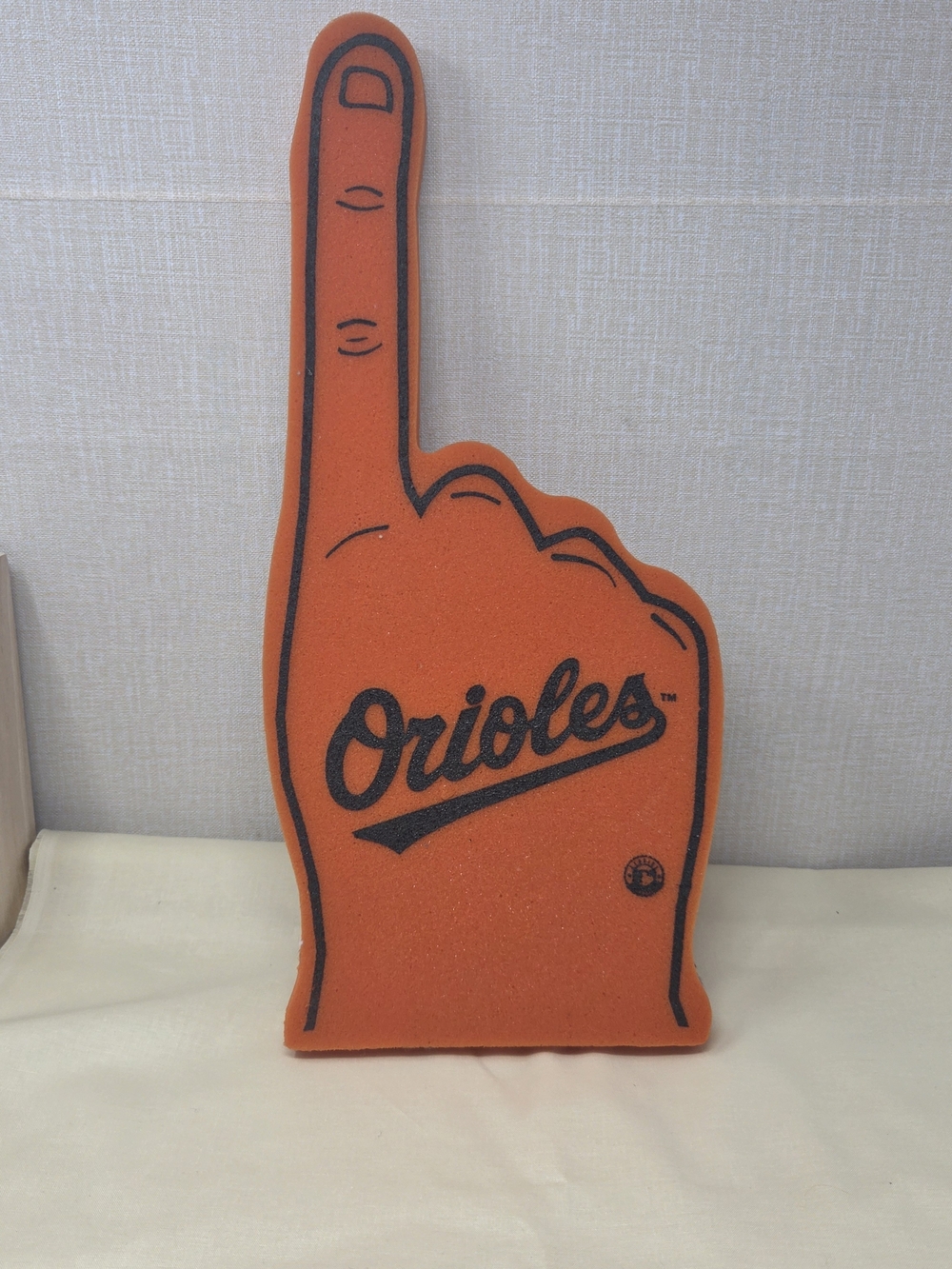 Orioles Foam Fan Finger - Orange Team Spirit Grip